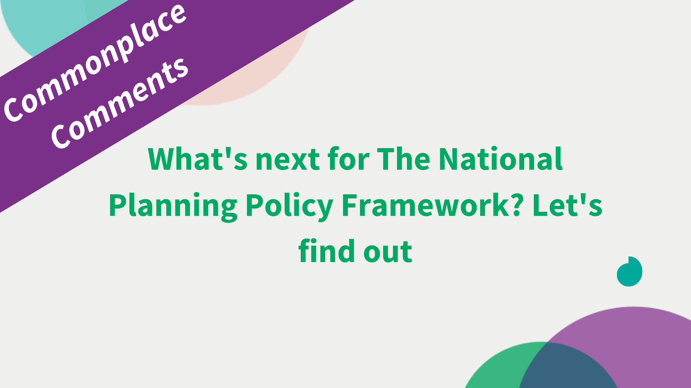 impact-assessments-needed-for-changes-to-the-nppf-policy